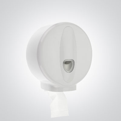 Mini Jumbo Dispenser White Plastic 