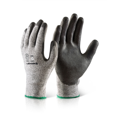 Cut Resistant Gloves PU Coated Size 9