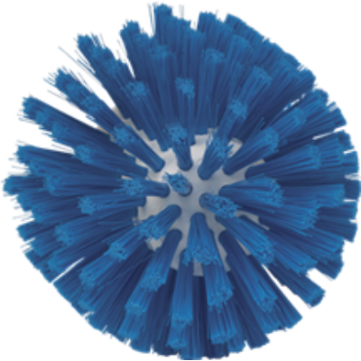 Vikan Meat Mincer Brush 130mm Dia, Medium BLUE