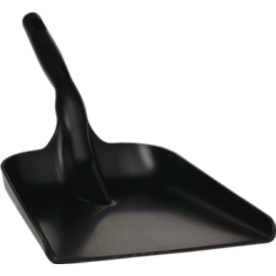 Vikan Hand Shovel 327 x 271 x 50mm, 550mm, BLACK