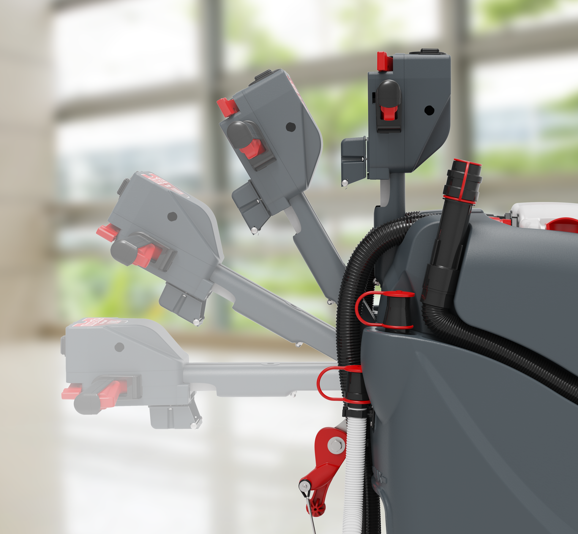 Numatic Walk Behind Scrubber Dryer TBL4055