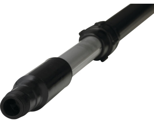 Vikan Aluminium Telescopic Water Fed Handle with Click Fit (C) 32mm Dia, 1060-1600mm, BLACK