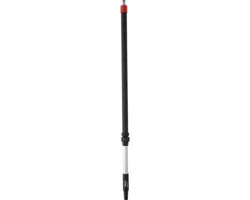 Vikan Aluminium Telescopic Water Fed Handle with Click Fit (C) 32mm Dia, 1060-1600mm, BLACK