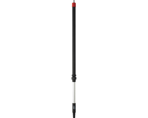 Vikan Aluminium Telescopic Water Fed Handle w/Q Coupling 32mm Dia, 1060-1600mm, BLACK