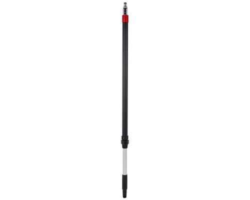 Vikan Aluminium Telescopic Water Fed Handle with on/off Click Fit (C) 32mm Dia, 1060-1600mm, BLACK