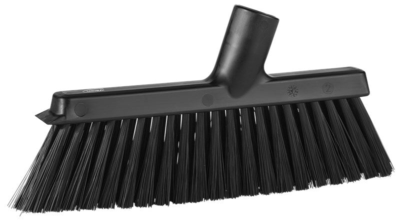 Vikan Dustpan Broom with Angled Thread, 250mm, Medium