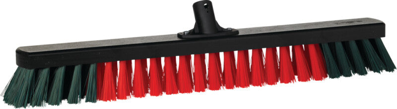 Vikan Garage Broom, 665mm, Hard, BLACK