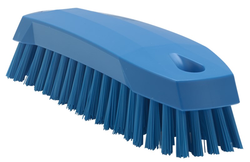 Vikan Hand Brush Medium 165mm, Med Bristle