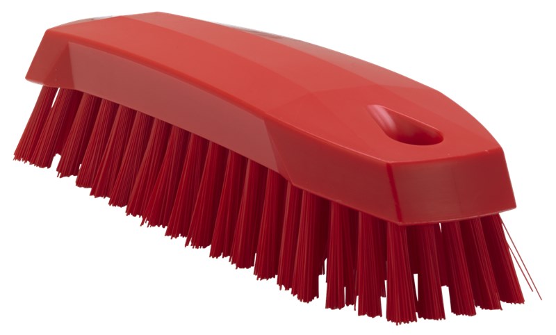Vikan Hand Brush Medium 165mm, Med Bristle