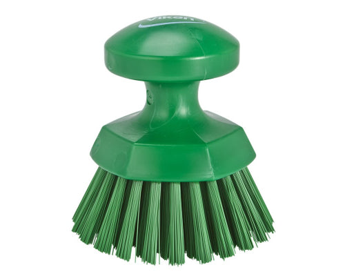 Vikan Round Hand Scrub 110mm Dia, Hard