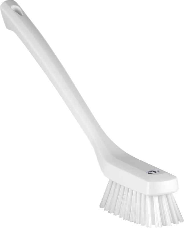 Vikan Narrow Cleaning Brush with Long Handle 420mm, Hard