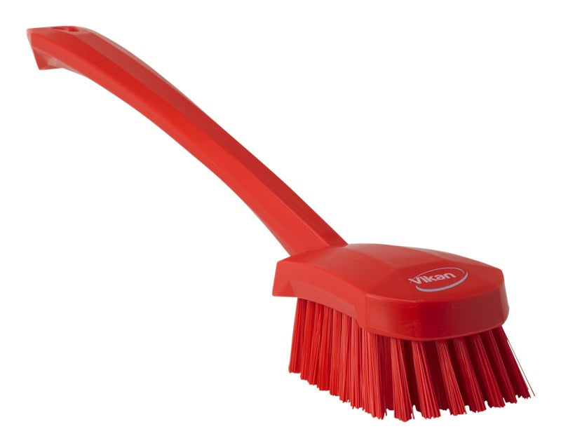 Vikan Washing Brush W/Long Handle 415mm, Hard