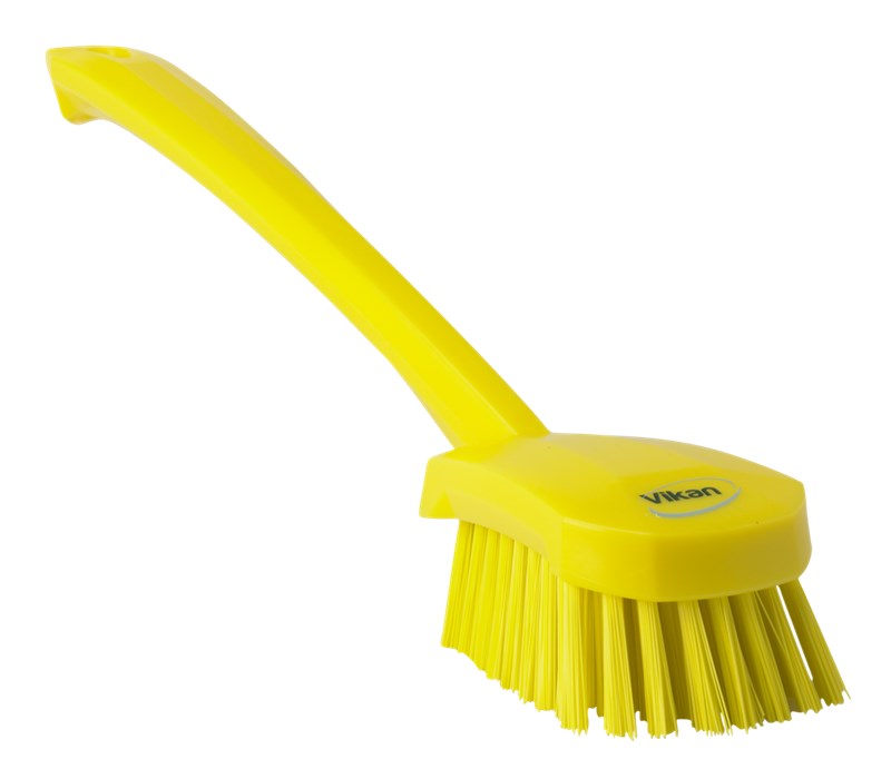 Vikan Washing Brush W/Long Handle 415mm, Hard