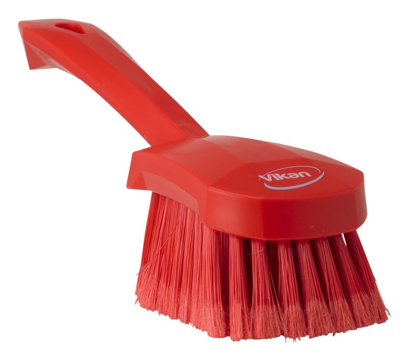 Vikan Washing Brush w/Short Handle 270mm, Soft/Split