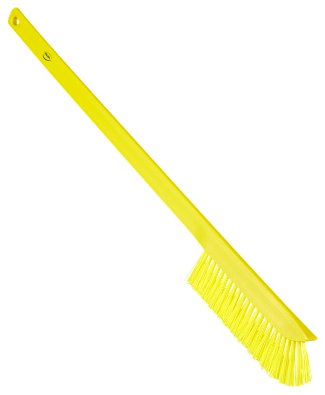 Vikan Ultra-Slim Cleaning Brush with Long Handle 600mm, Medium
