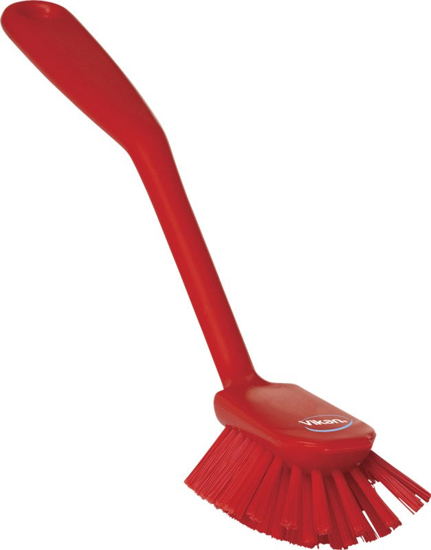Vikan Dish Brush W/Scraping Edge 280mm, Medium