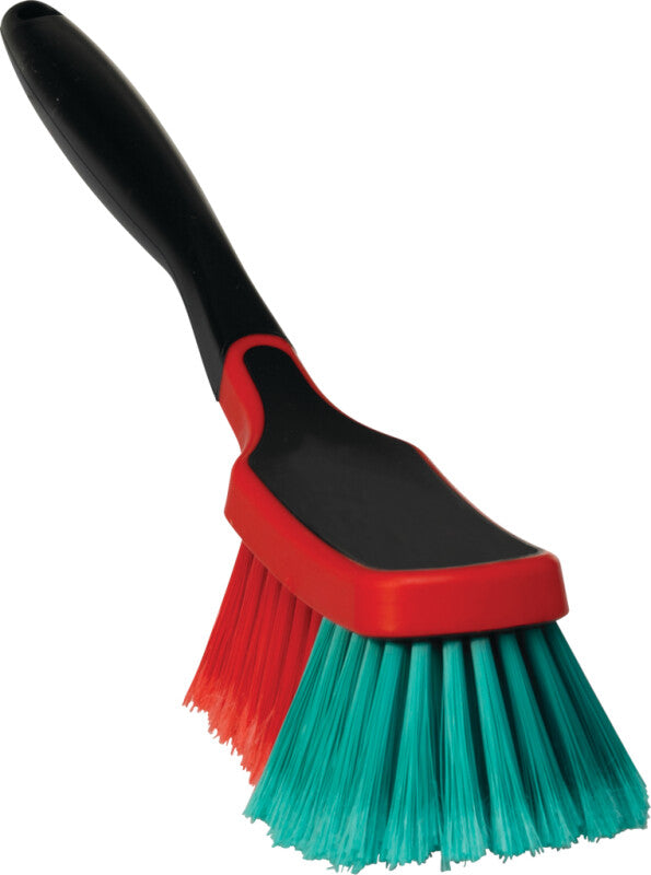 Vikan Multi Brush/Rim Cleaner, 310mm, Soft/Split, BLACK