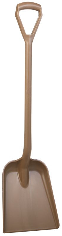 Vikan Small One Piece Shovel D Grip, 321 x 271 x 50mm, 1040mm