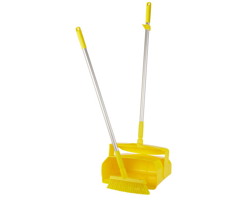 Vikan Dustpan set, closable with broom 350mm, Medium