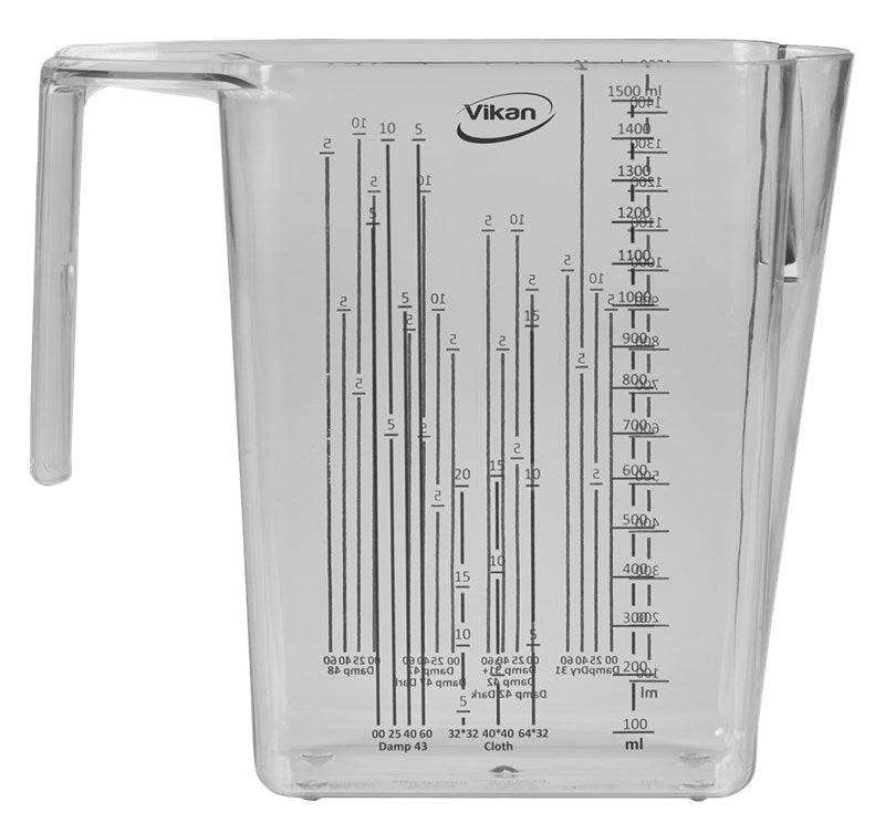 Vikan Preparation Jug, 82 mm, Transparent