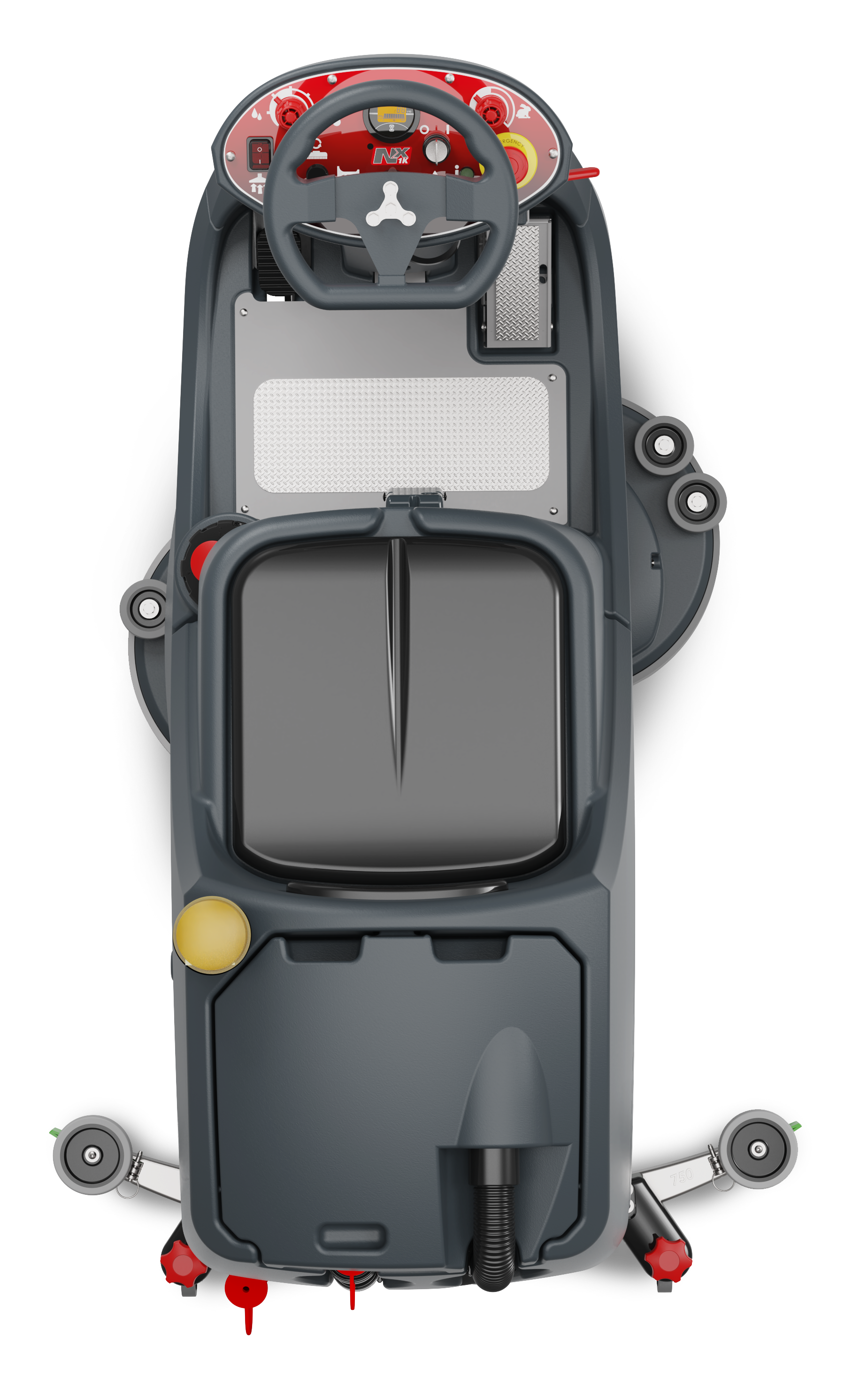 Numatic Ride On Scrubber Dryer CRL8072