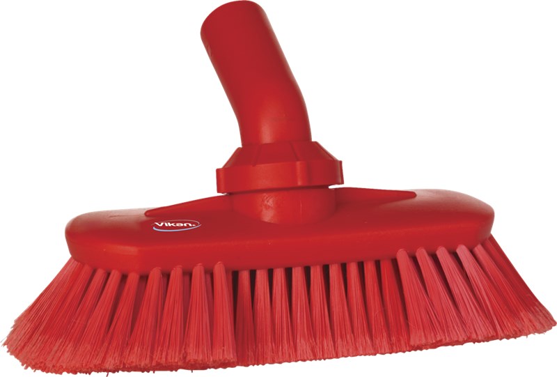 Vikan Washing Brush with Angle adjustment, waterfed 240mm, Soft/Split
