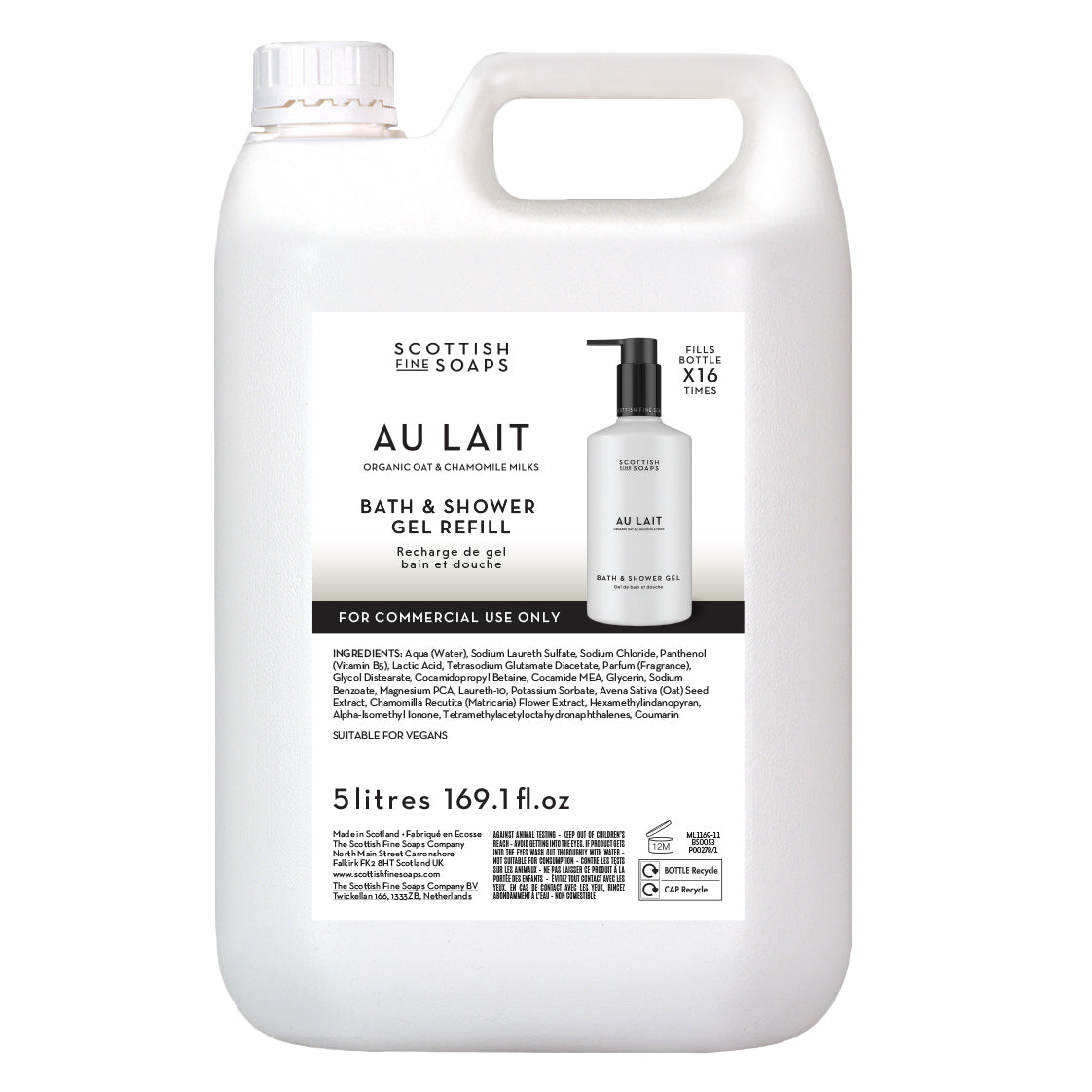 Au Lait Bath & Shower Gel
