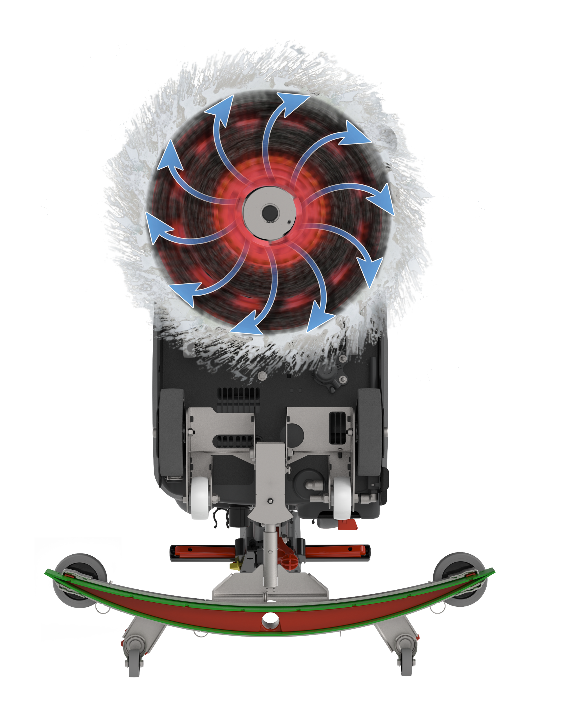 Numatic Walk Behind Scrubber Dryer TTB3045NX