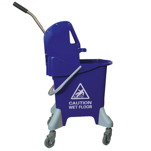 25L Mopping System With Gear Press Wringer - Single