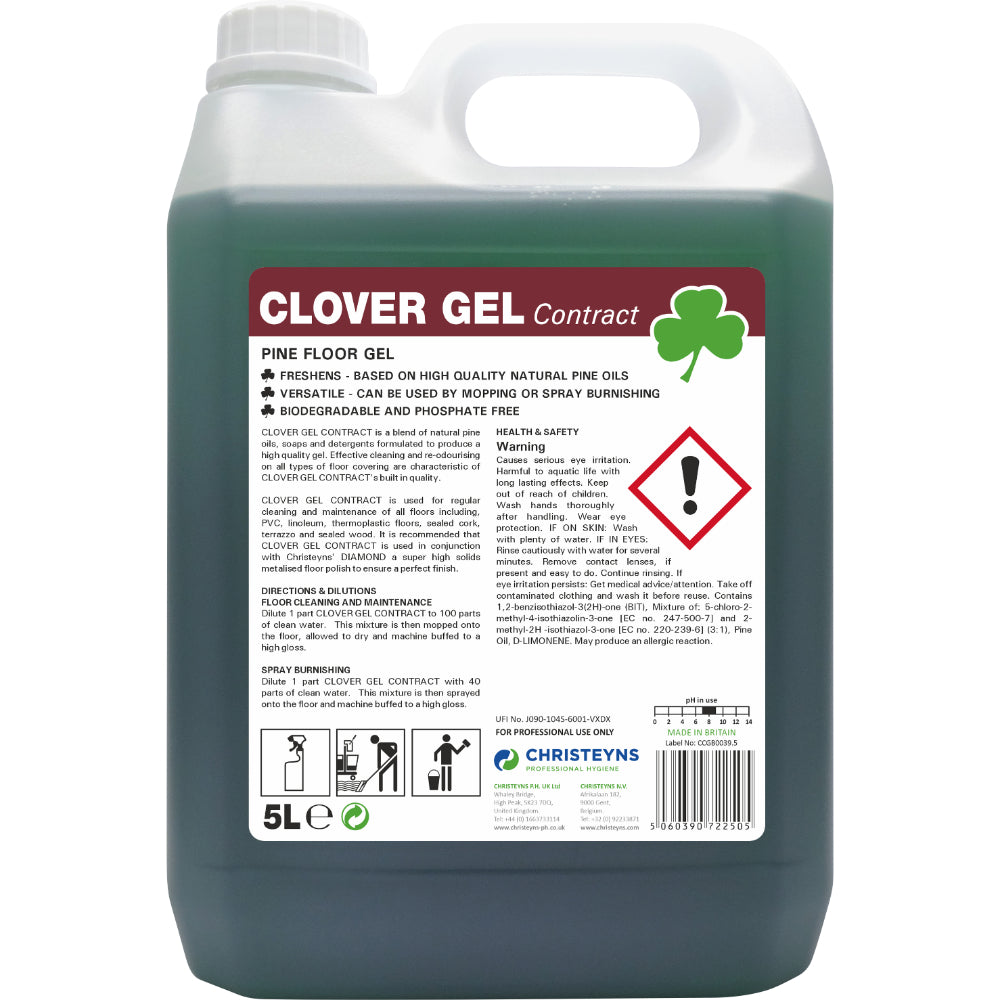 Christeyns CONTRACT GEL Pine Floor Gel 5L