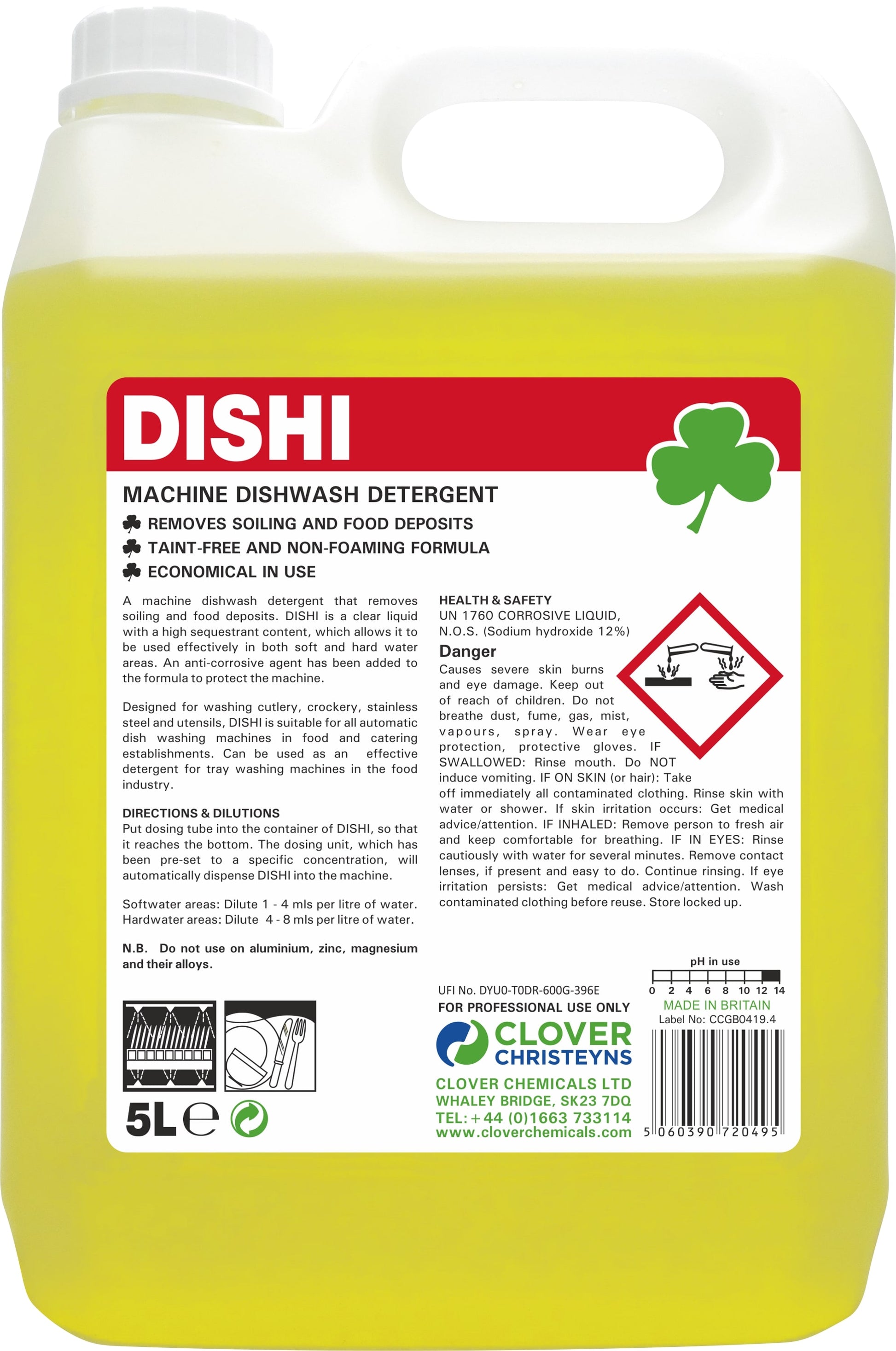 Christeyns DISHI Machine Detergent