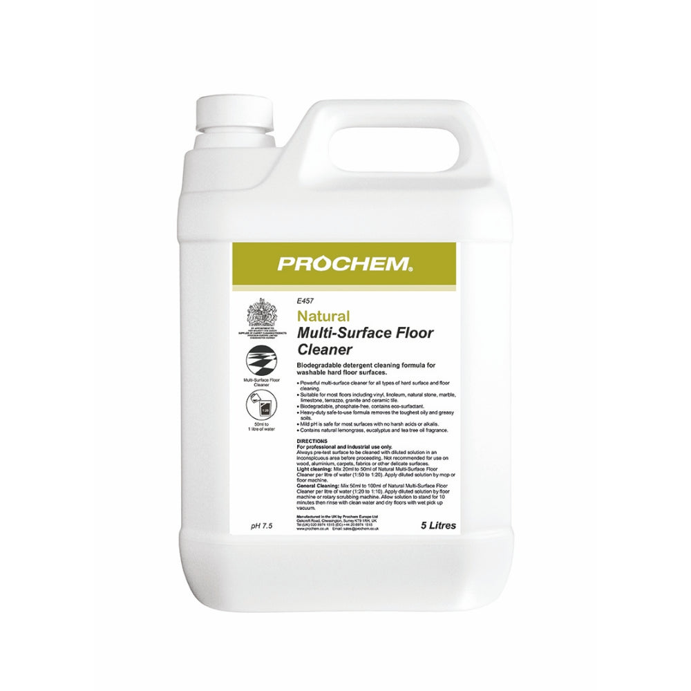 Prochem Natural Multi-Surface Floor Cleaner 5L