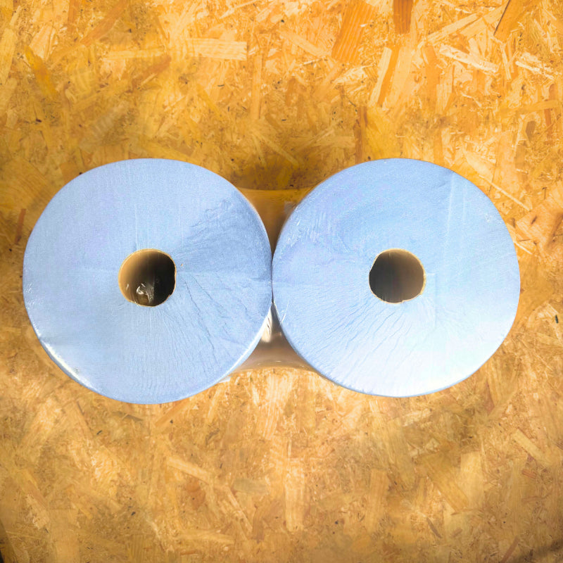 2Ply Blue Floorstand Roll Embossed - 360m x 275mm - 2 Rolls