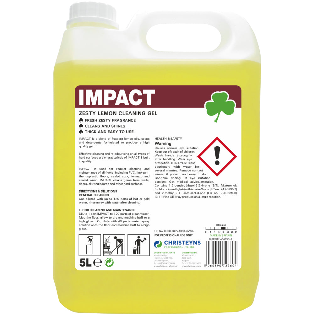 Christeyns IMPACT Lemon Floor Gel 5L