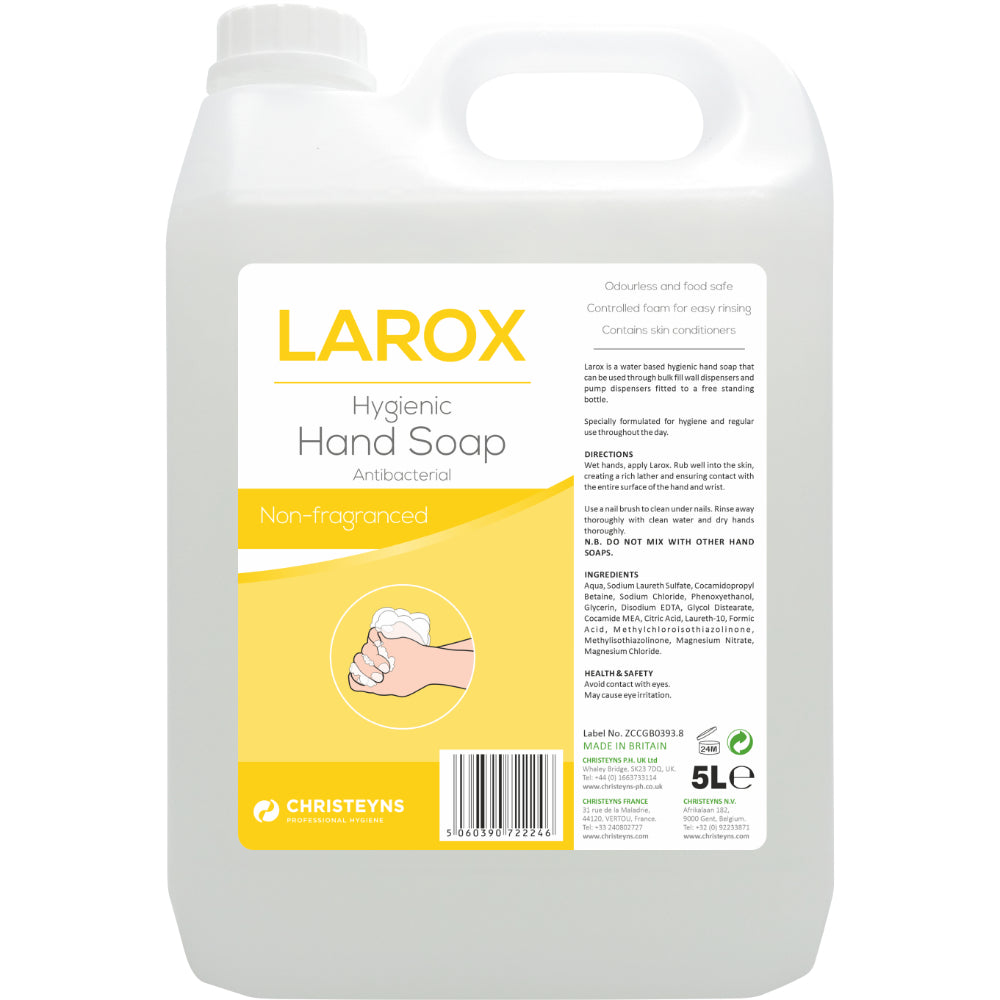 Christeyns LAROX Hygenic Hand Soap 5L