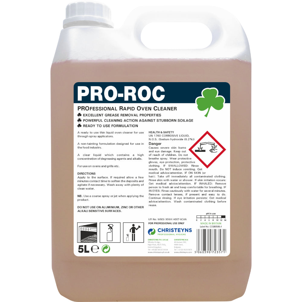 Christeyns PRO-ROC Rapid Oven Cleaner
