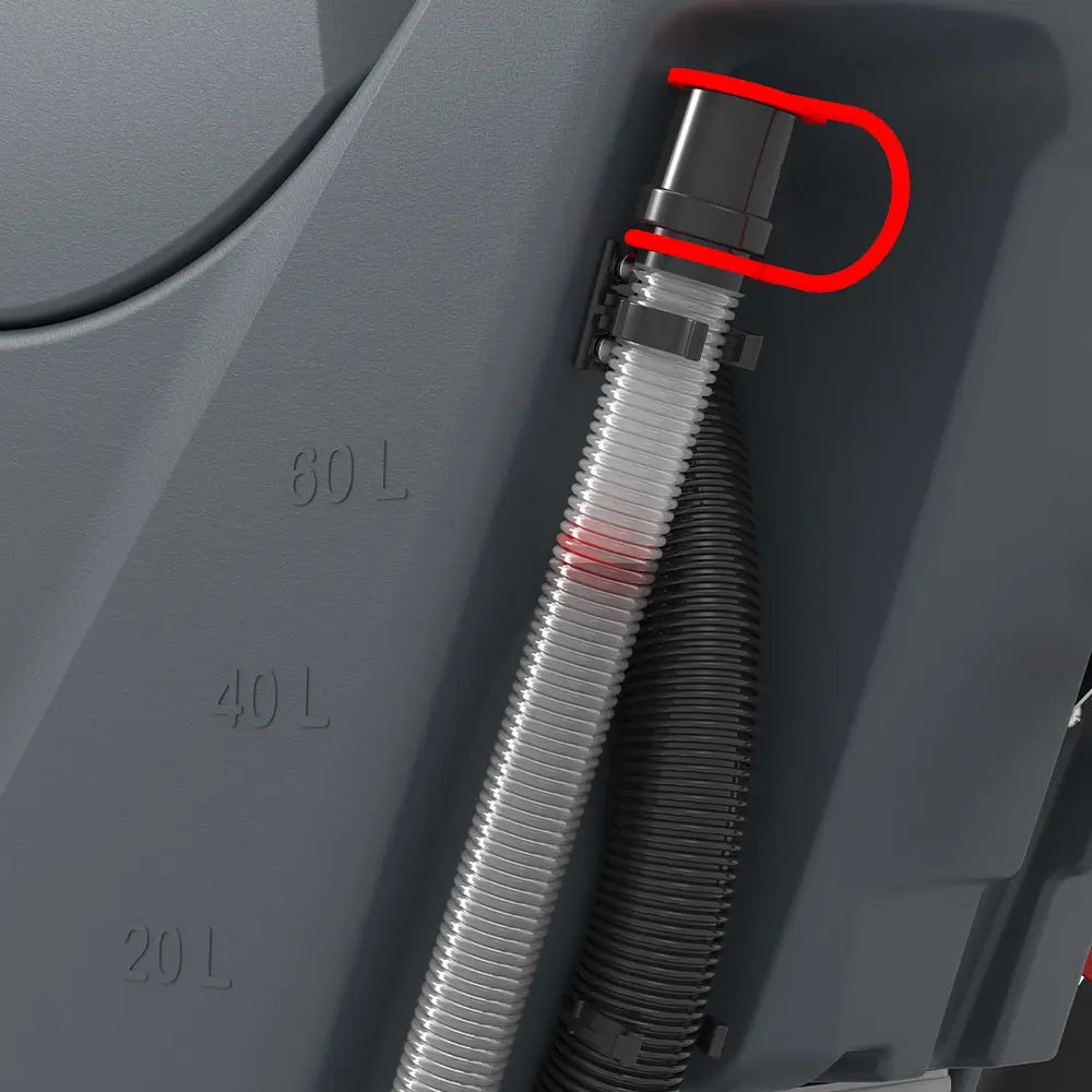 Numatic Walk Behind Scrubber Dryer TBL6055T (With Traction)