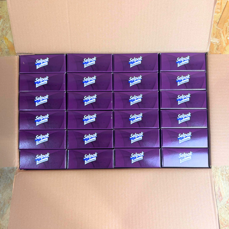 Pallet of 2Ply Selpak Pro Extra Facial Tissue - 1920 Sheet
