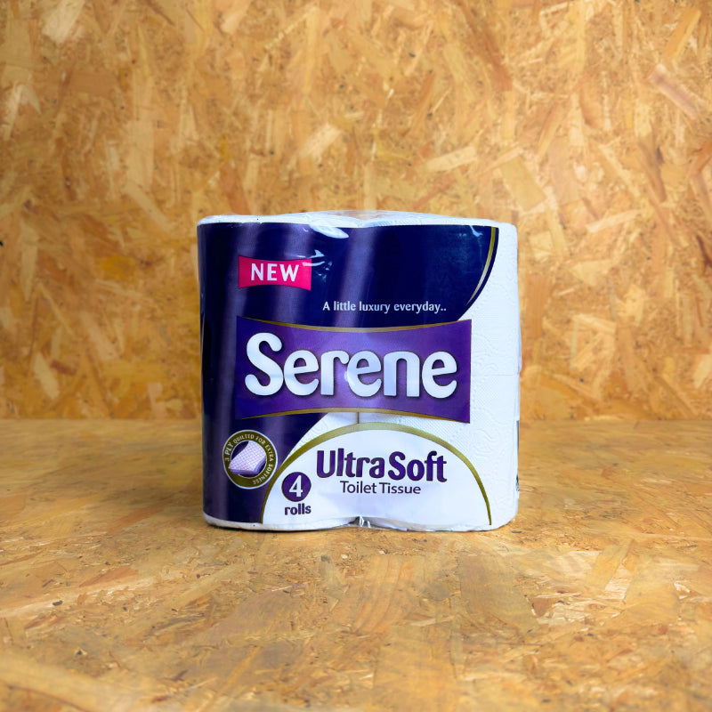 Pallet of 3ply Serene Ultra Quilted - Luxury Toilet Roll - 40 Rolls