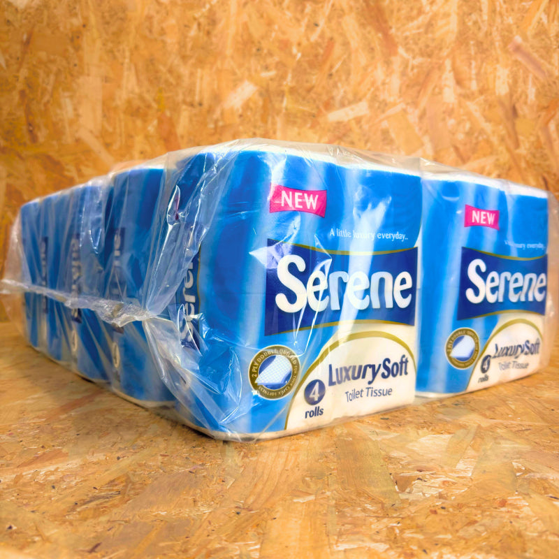 2Ply Serene Classic Quilted - Luxury Toilet Roll - 40 Rolls