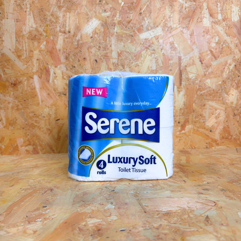 Pallet of 2Ply Serene Classic Quilted - Luxury Toilet Roll - 40 Rolls
