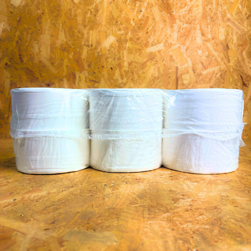 2Ply Mini Jumbo Toilet Roll - 2.25 Core - Pure - 12 Rolls