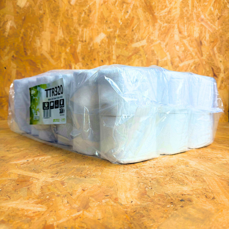 2ply Standard Toilet Roll - 32m x 90mm - Recycled - 36 Rolls