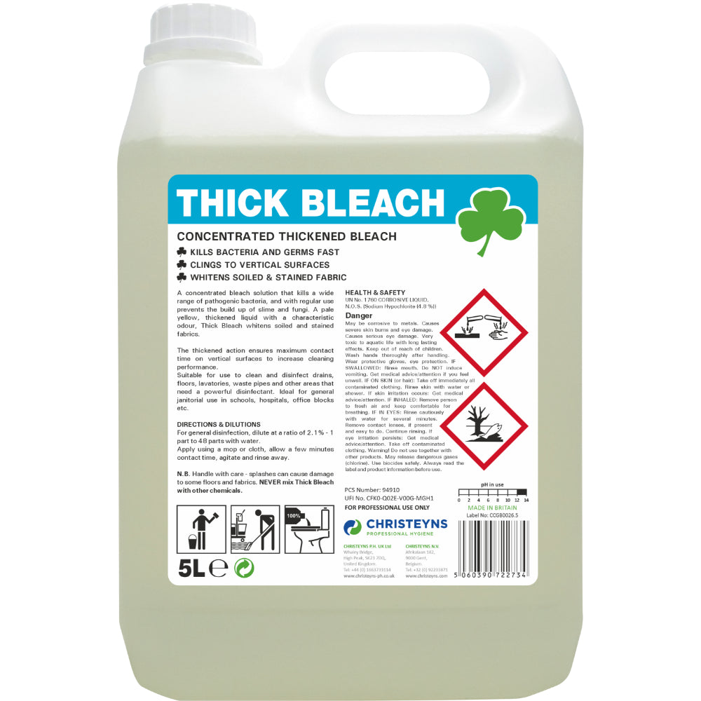 Christeyns Thick Bleach 5L
