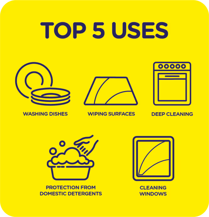 Marigold Gloves - 1 Pair