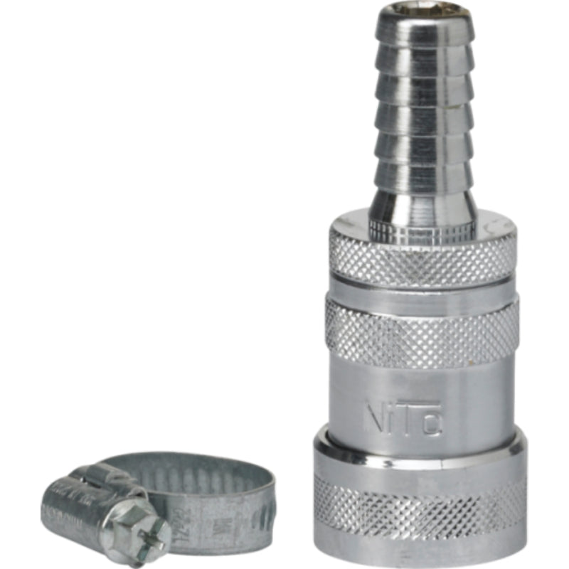 Vikan Coupling with Hose Nozzle and Shut-Off Valve, 1/2" (Q)