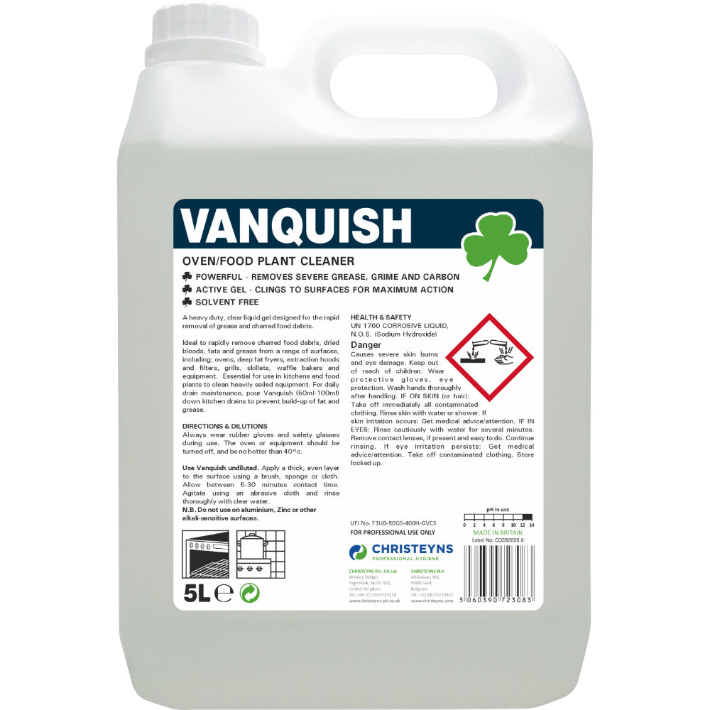 Christeyns VANQUISH Heavy Duty Oven Cleaner