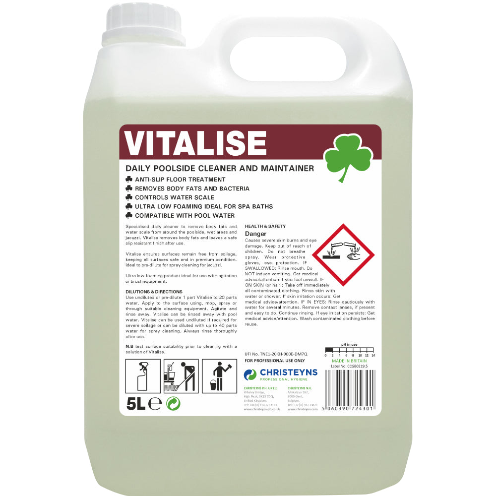 Christeyns VITALISE Poolside Cleaner/Maintainer 5L