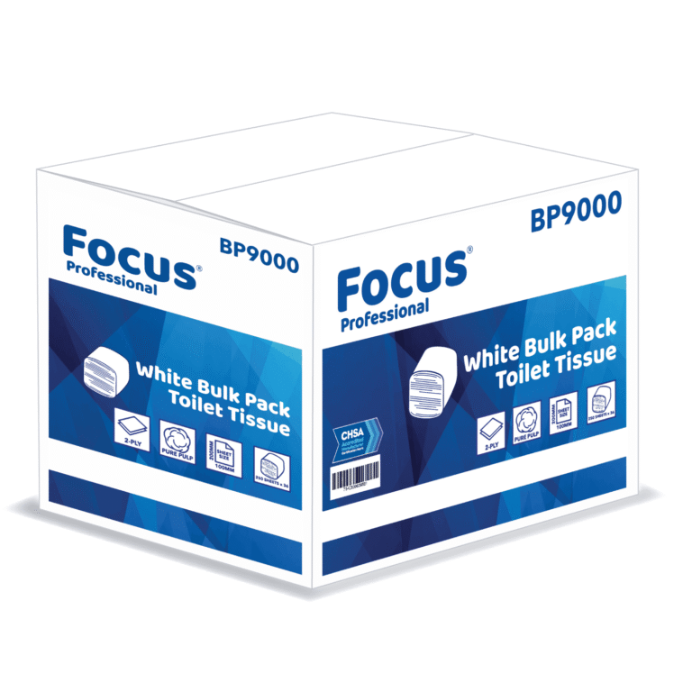 Pallet of 2Ply Bulk Pack Toilet Tissue - 103mm x 200mm - 9000 Sheet