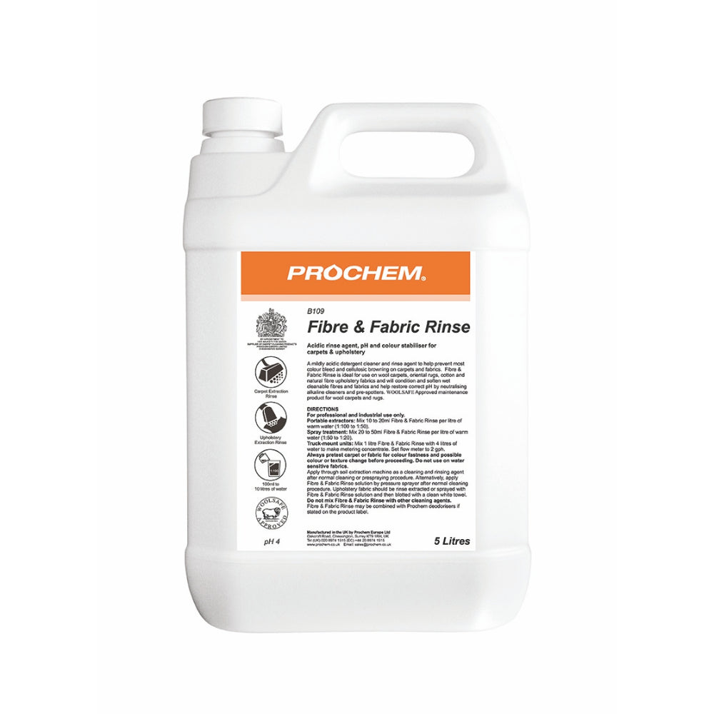 Prochem Fibre and Fabric Rinse 5L